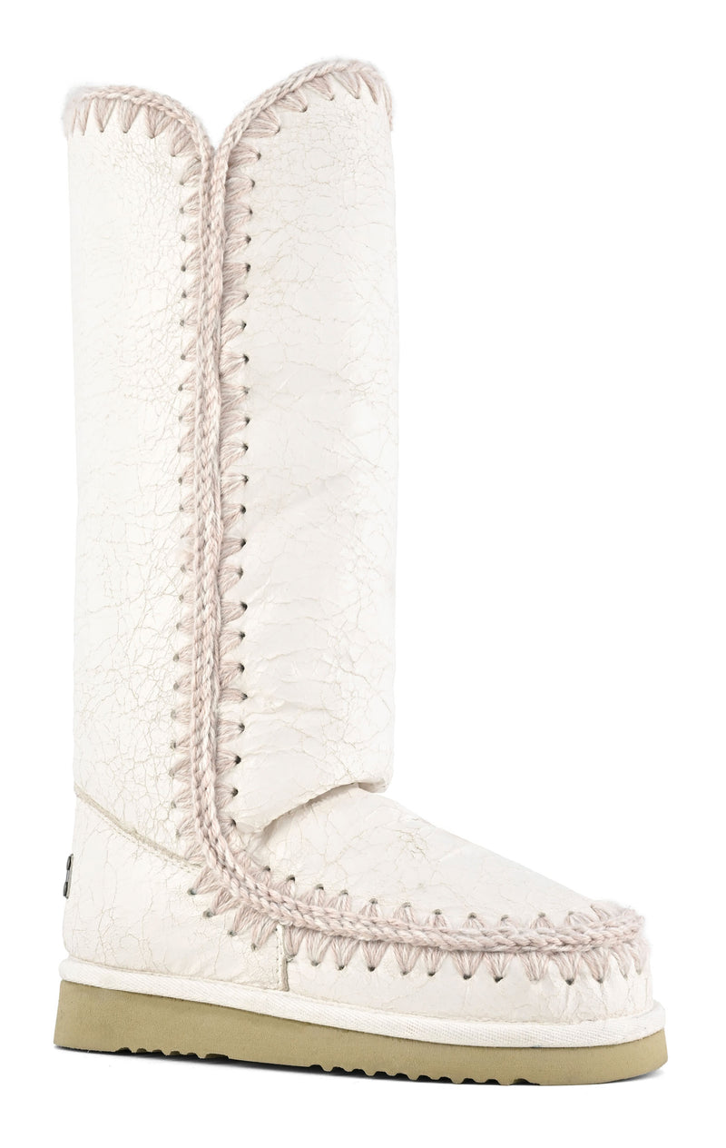 MOU Stivale Donna Eskimo 40 Shine White