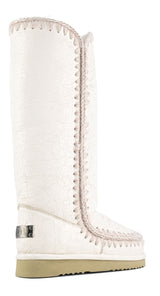 MOU Stivale Donna Eskimo 40 Shine White
