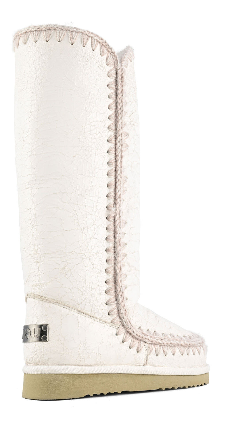 MOU Stivale Donna Eskimo 40 Shine White