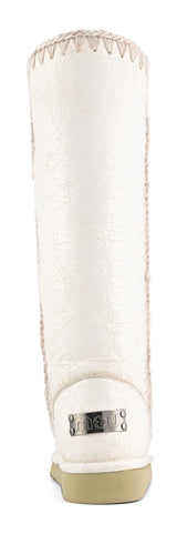 MOU Stivale Donna Eskimo 40 Shine White