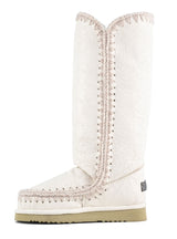 MOU Stivale Donna Eskimo 40 Shine White