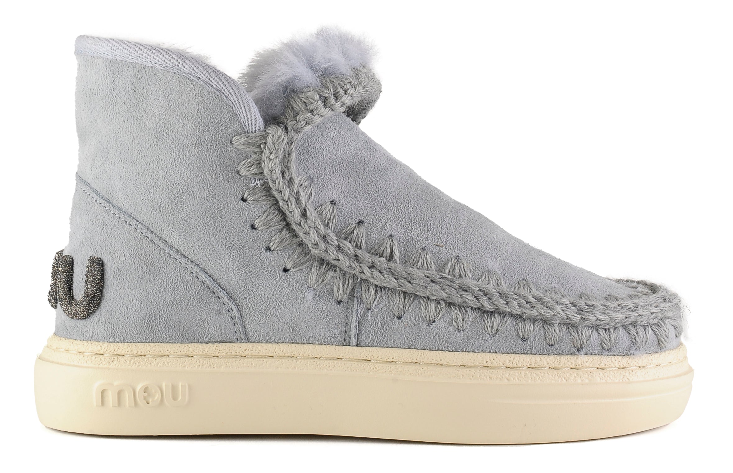 MOU Sneakers Donna Eskimo Bold glitter Logo Iced Sea