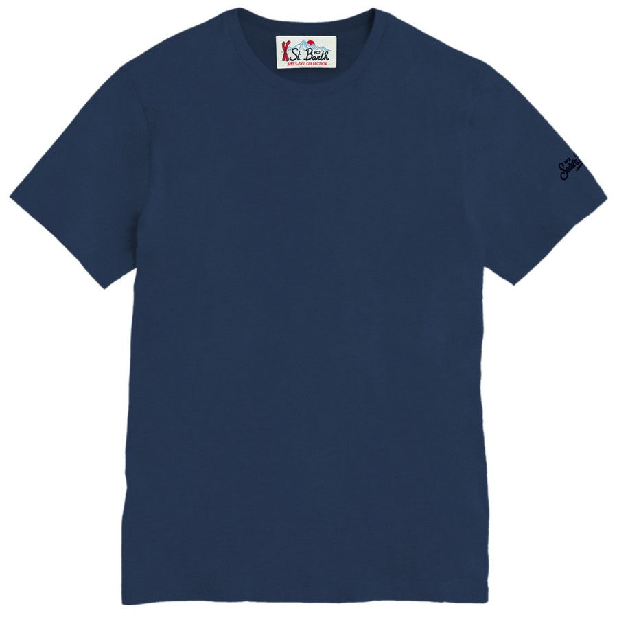 T-Shirt Uomo Scott Blue Navy