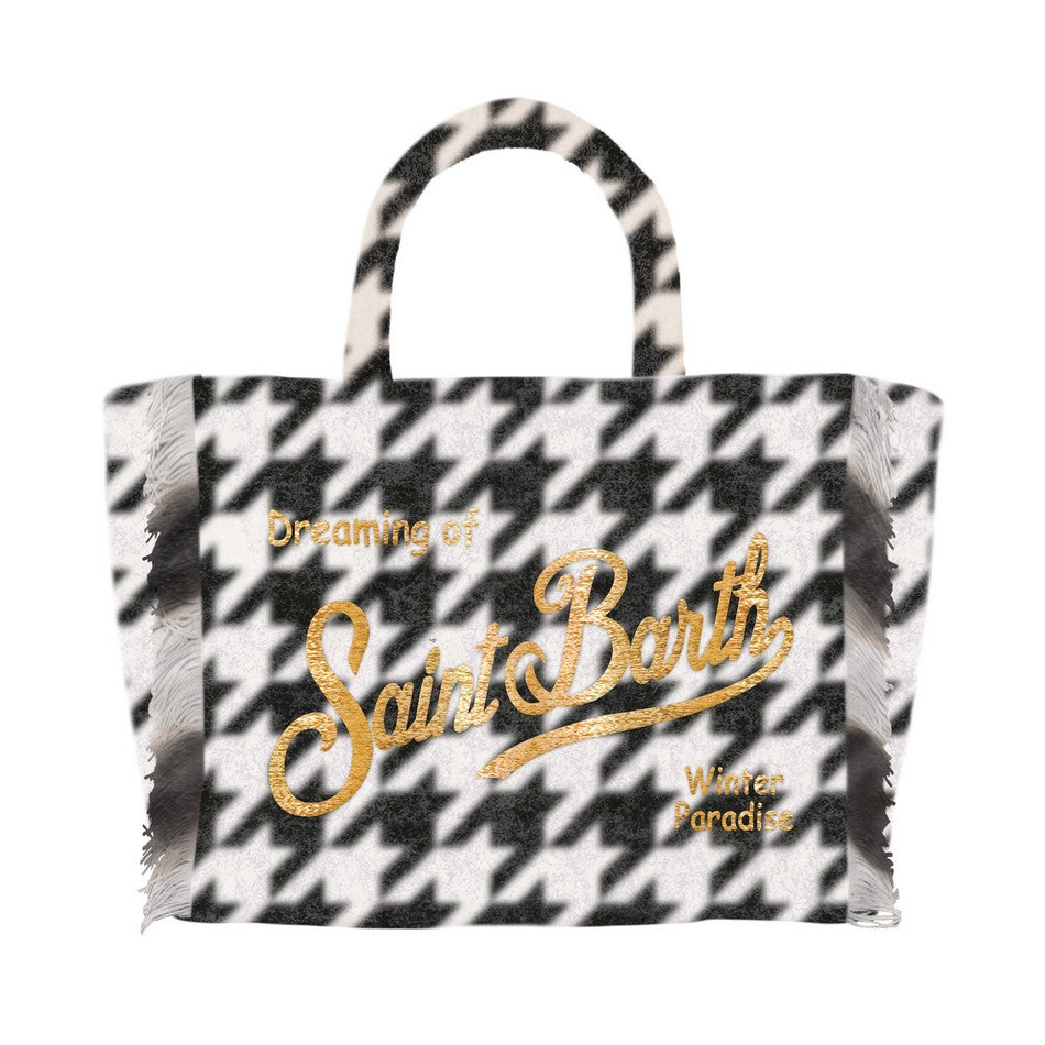 Vanity Mini Classic Pied de Poule Big Shopper Bag