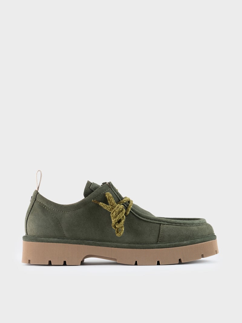P99 Military Green Men's Lace-up Shoe