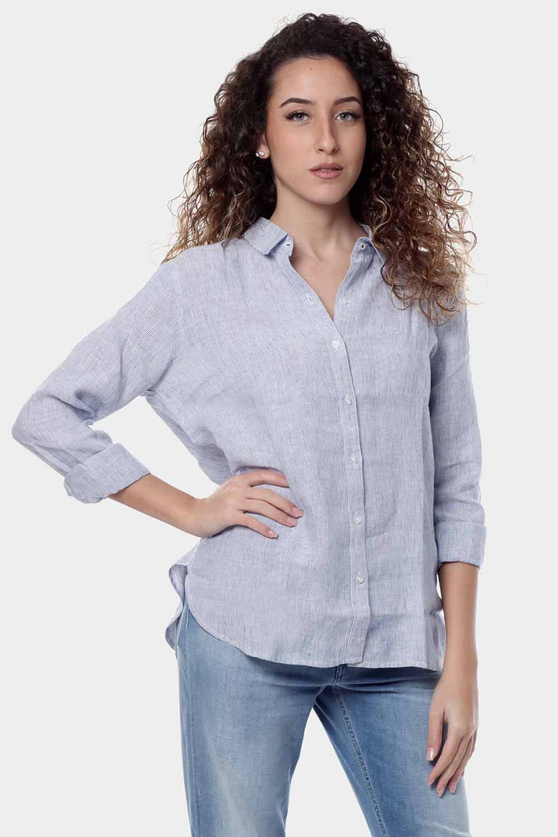 Barbour Camicia Donna LSH1315 NAVY WHT