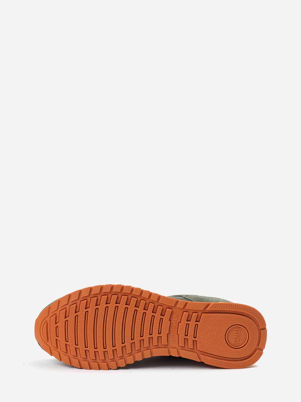 Sneakers Verde Militare - Arancione