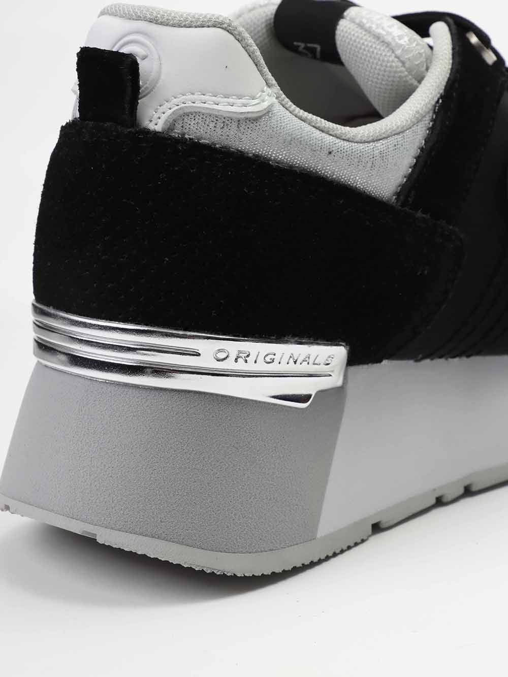 Sneakers Nero - Argento
