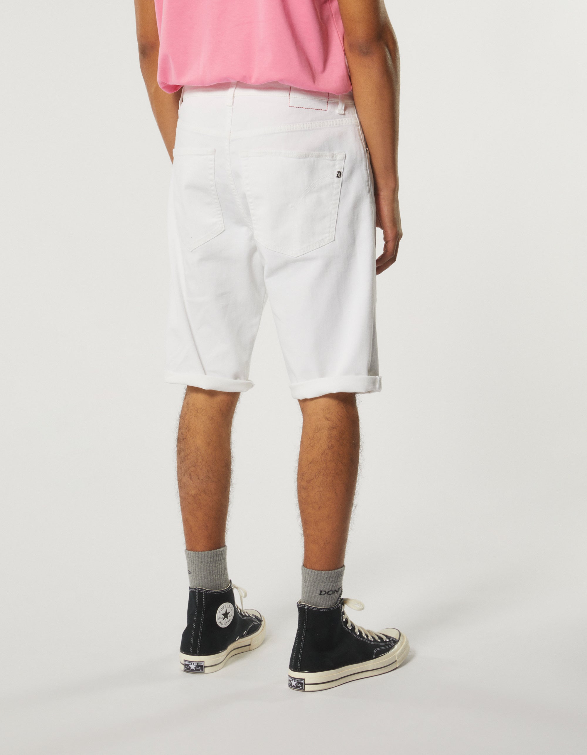 White Bermuda shorts