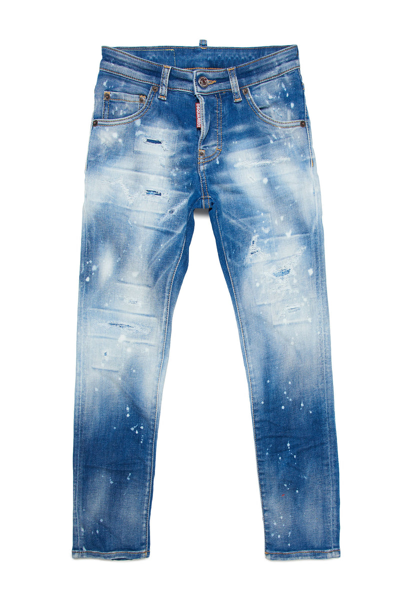 DSQUARED Jeans Bambino DQ0236-D0A2L BLUE DENIM