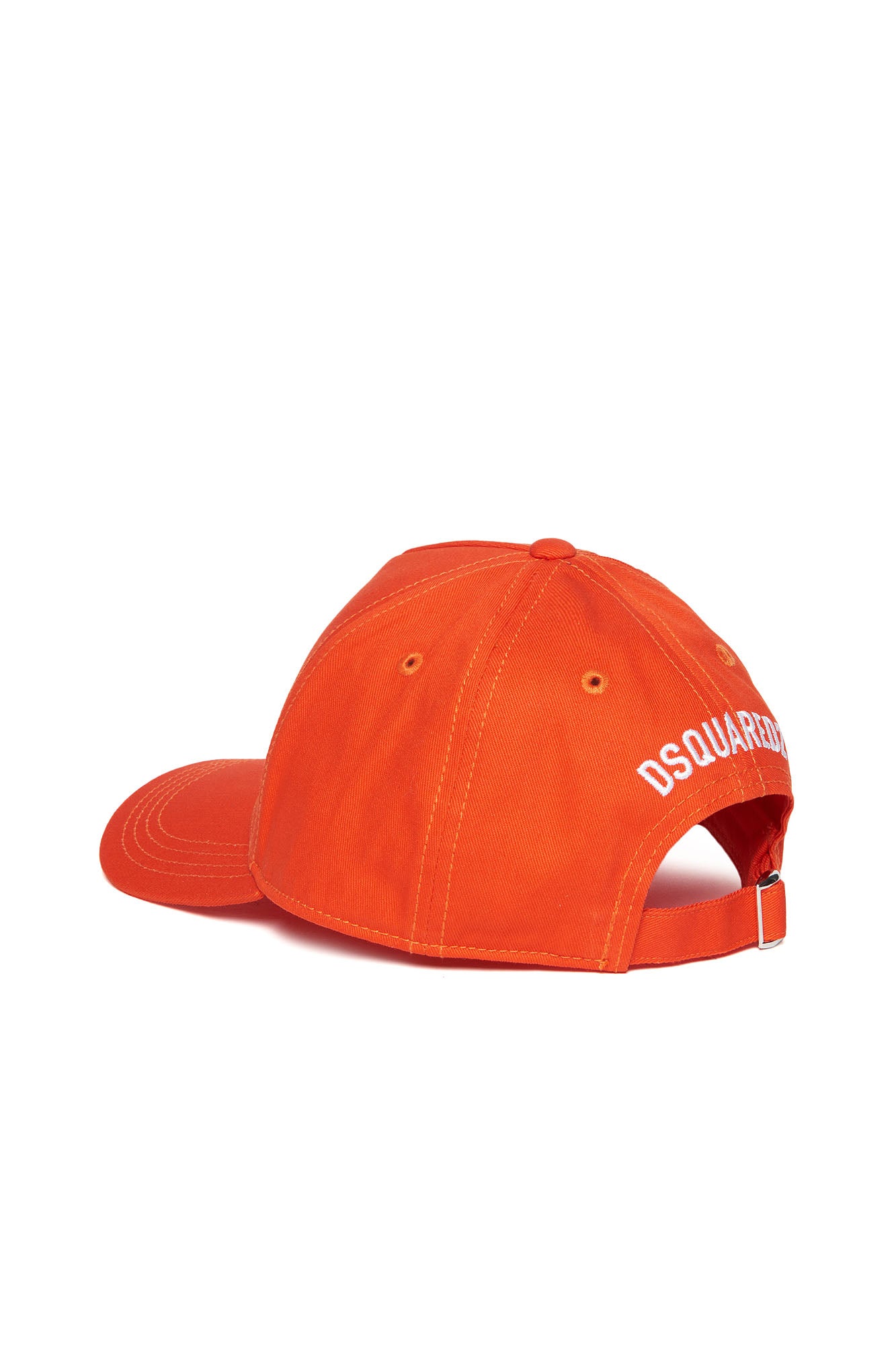 DSQUARED Cappello con Visiera Unisex Bambino DQ1006-D00YT Flame Orange
