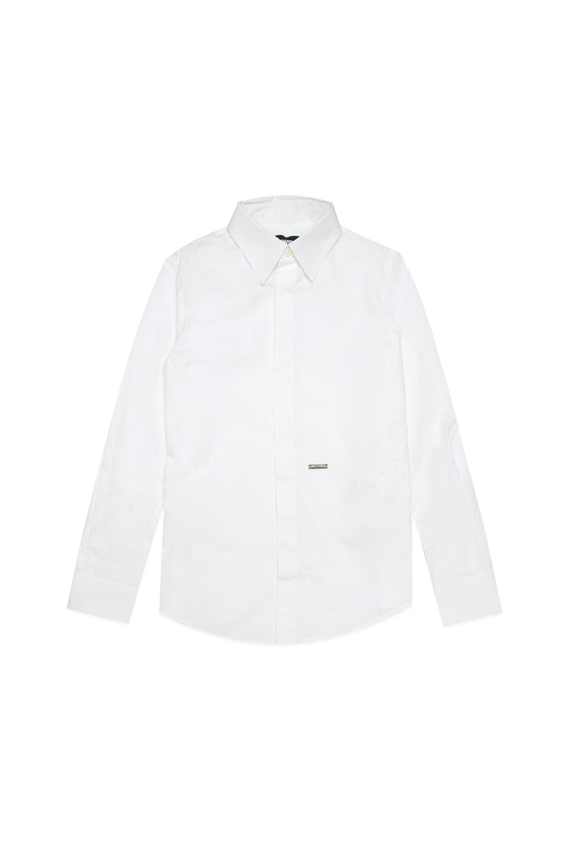 DSQUARED Camicia Bambino DQ1177-D007D WHITE