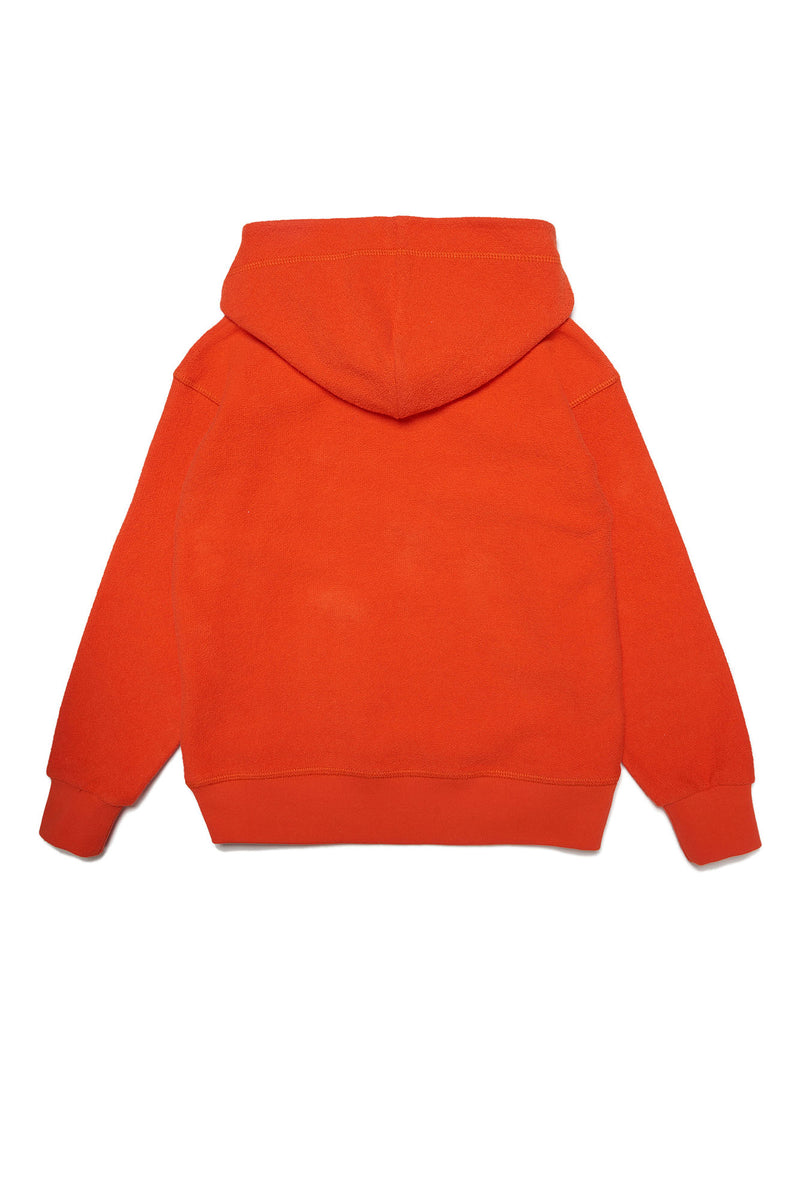 DSQUARED FELPA CAPPUCCIO Unisex Bambino DQ1411-D005U Flame Orange