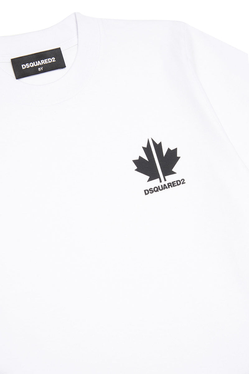 DSQUARED T-shirt Unisex Bambino DQ1442-D004G WHITE