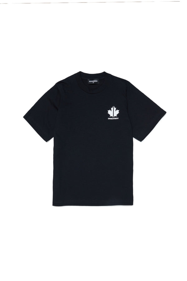 DSQUARED T-shirt Unisex Bambino DQ1442-D004G BLACK