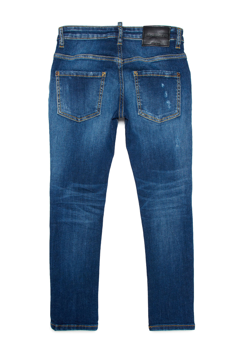 DSQUARED Jeans Bambino DQ1552-D0A2Q BLUE DENIM