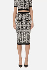 Elisabetta Franchi Gonna a tubo