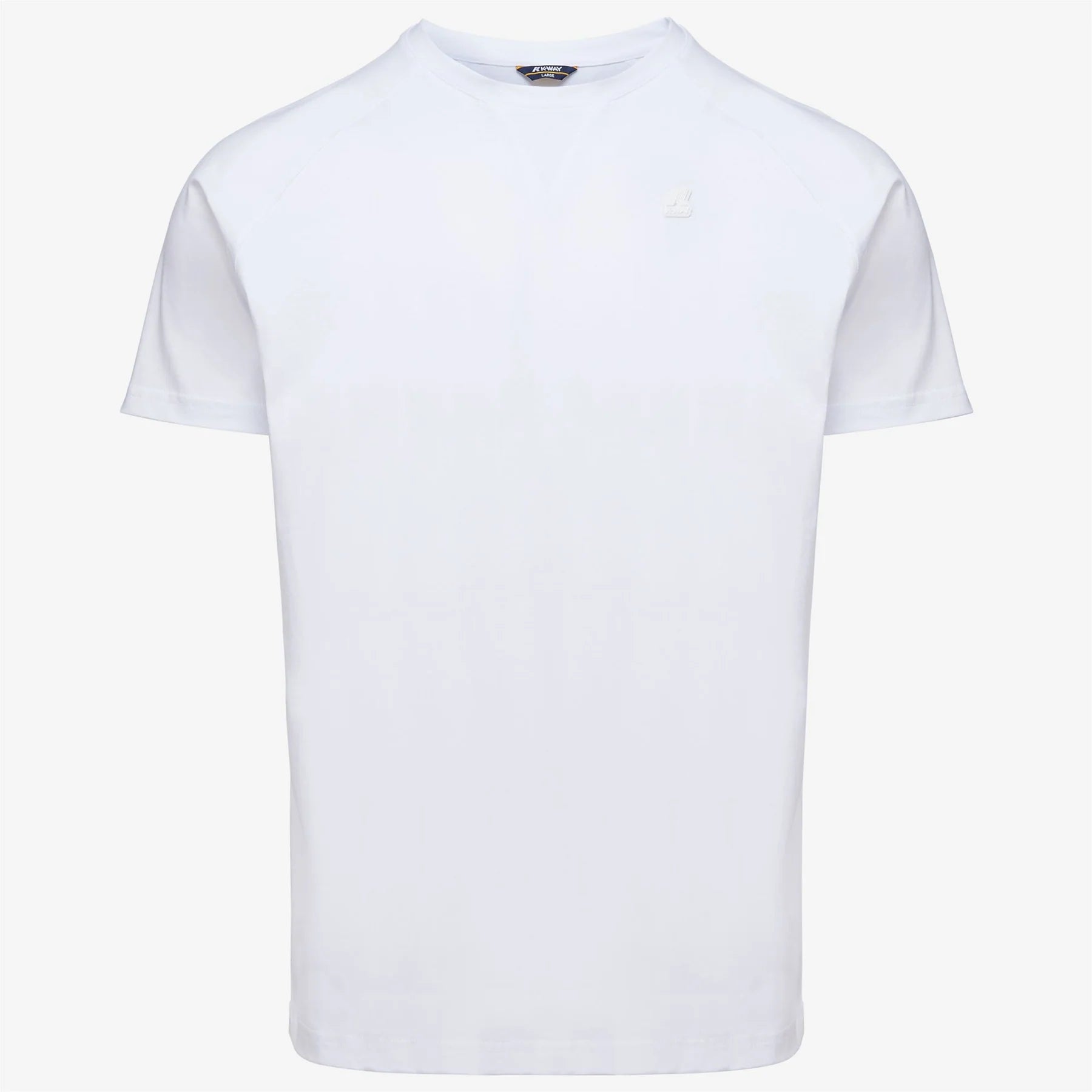 K-Way T-shirt bianca da uomo Edwing