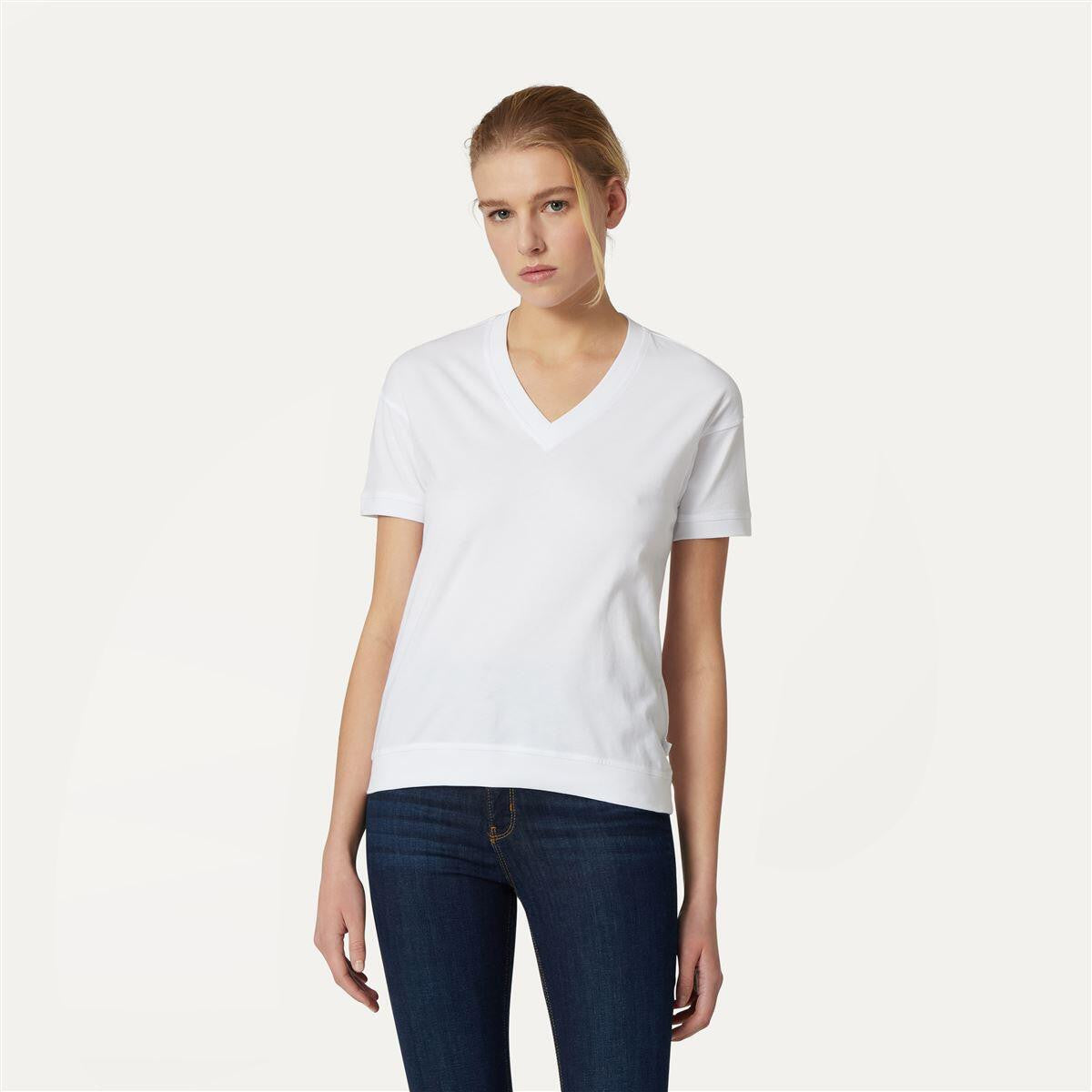 K-Way T-shirt Rubiel bianca