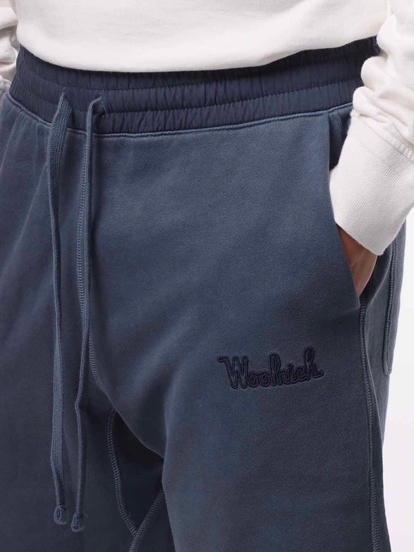 Woolrich Shorts Uomo WOSH0041 MELTON BLUE