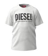 Diesel T-shirt Unisex Bambino J01541 00YI9 Bianco