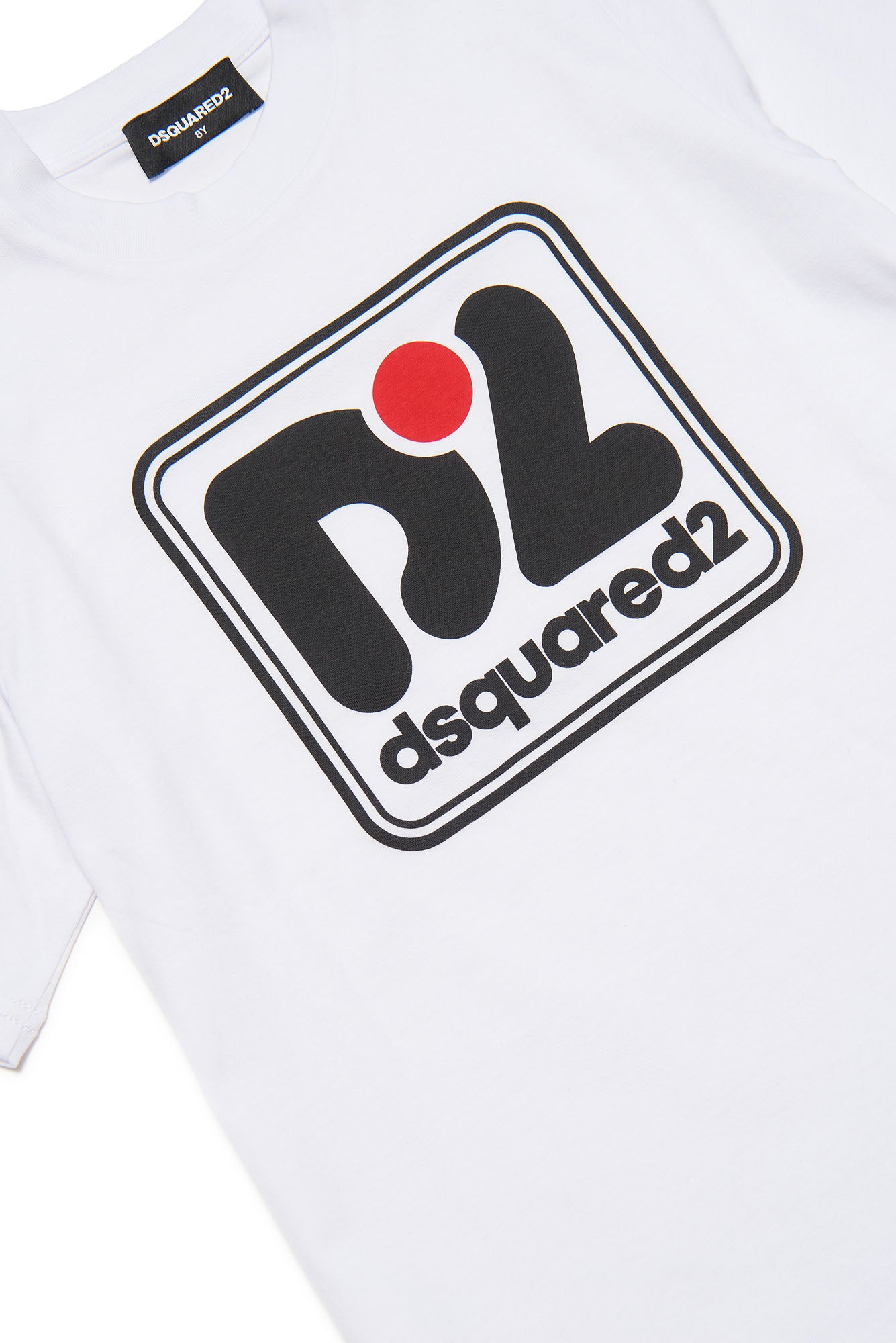 Dsquared2 Unisex Child T-shirt DQ1977 D004G White