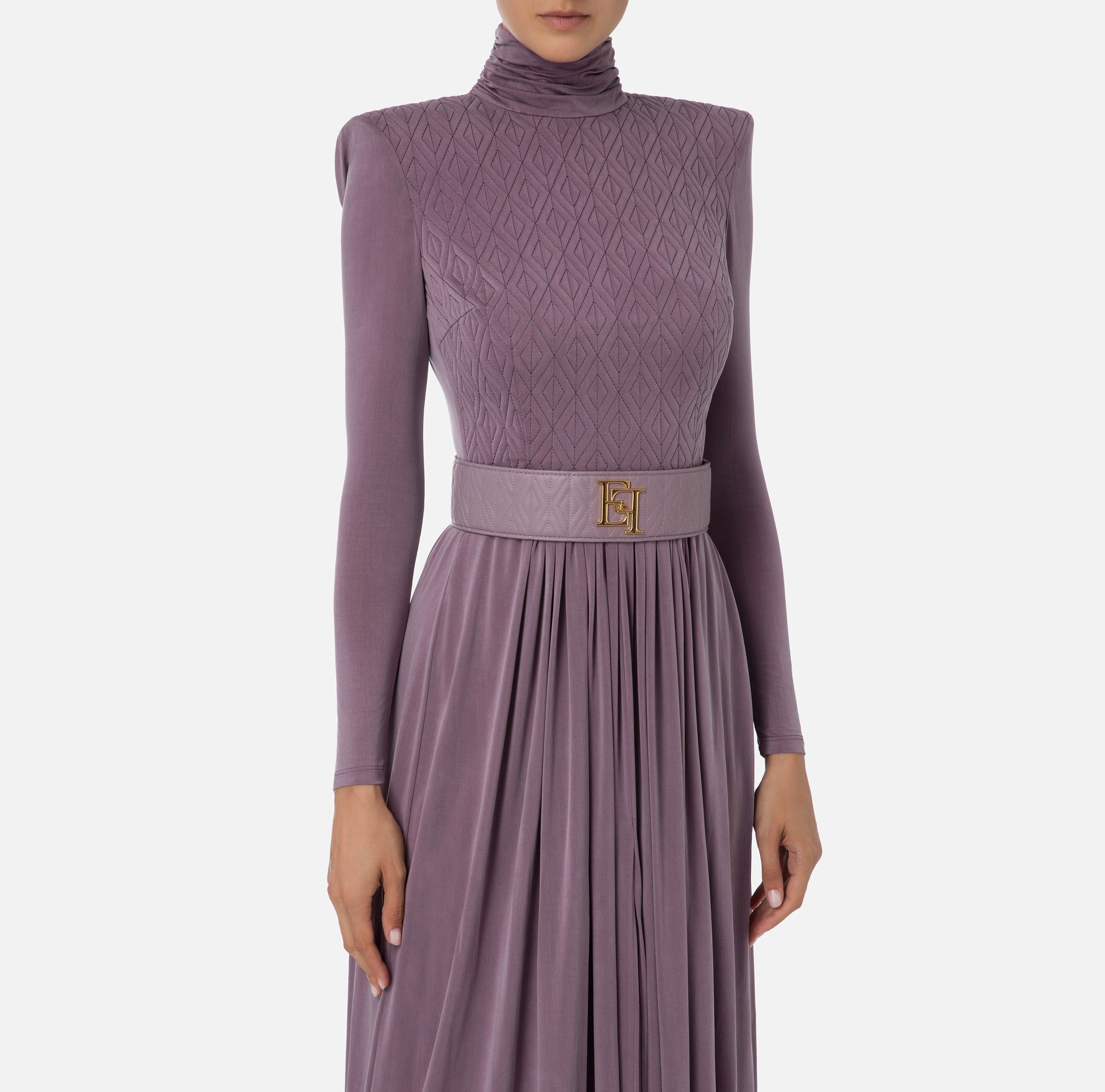 Elisabetta Franchi Women's Dress AB39336E2 Candy violet