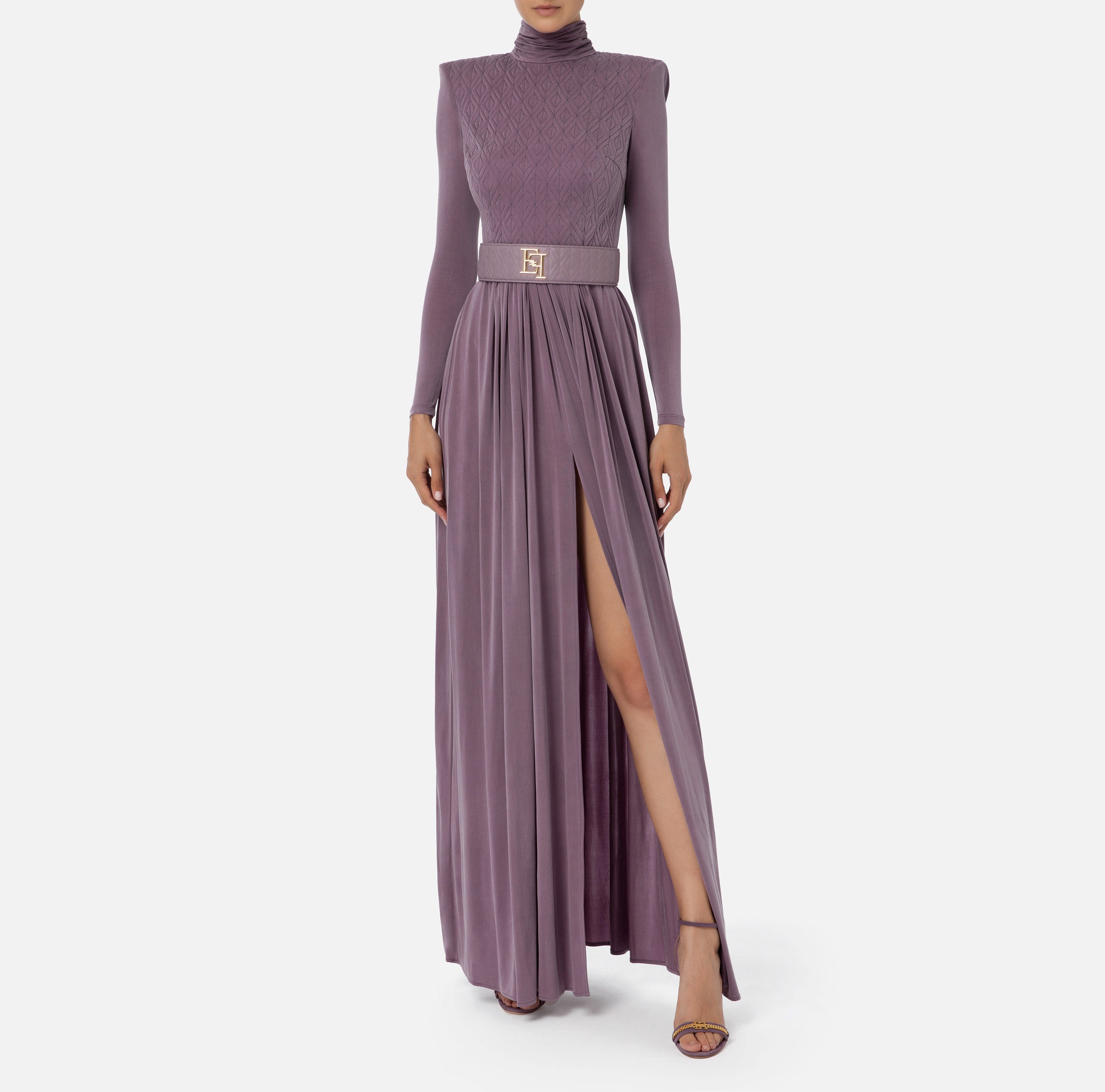 Elisabetta Franchi Women's Dress AB39336E2 Candy violet