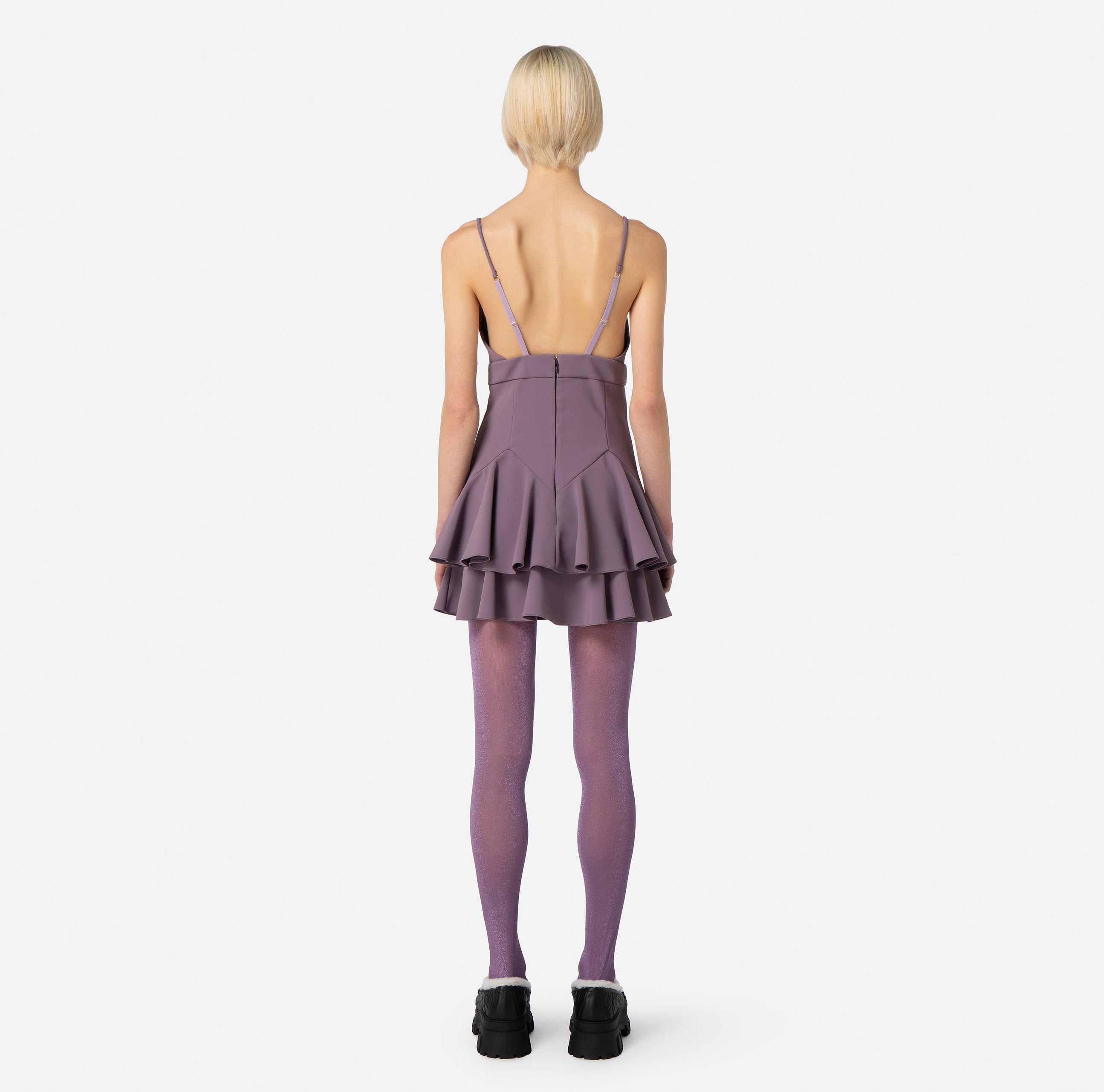 Elisabetta Franchi Women's Dress AB41036E2 Candy violet