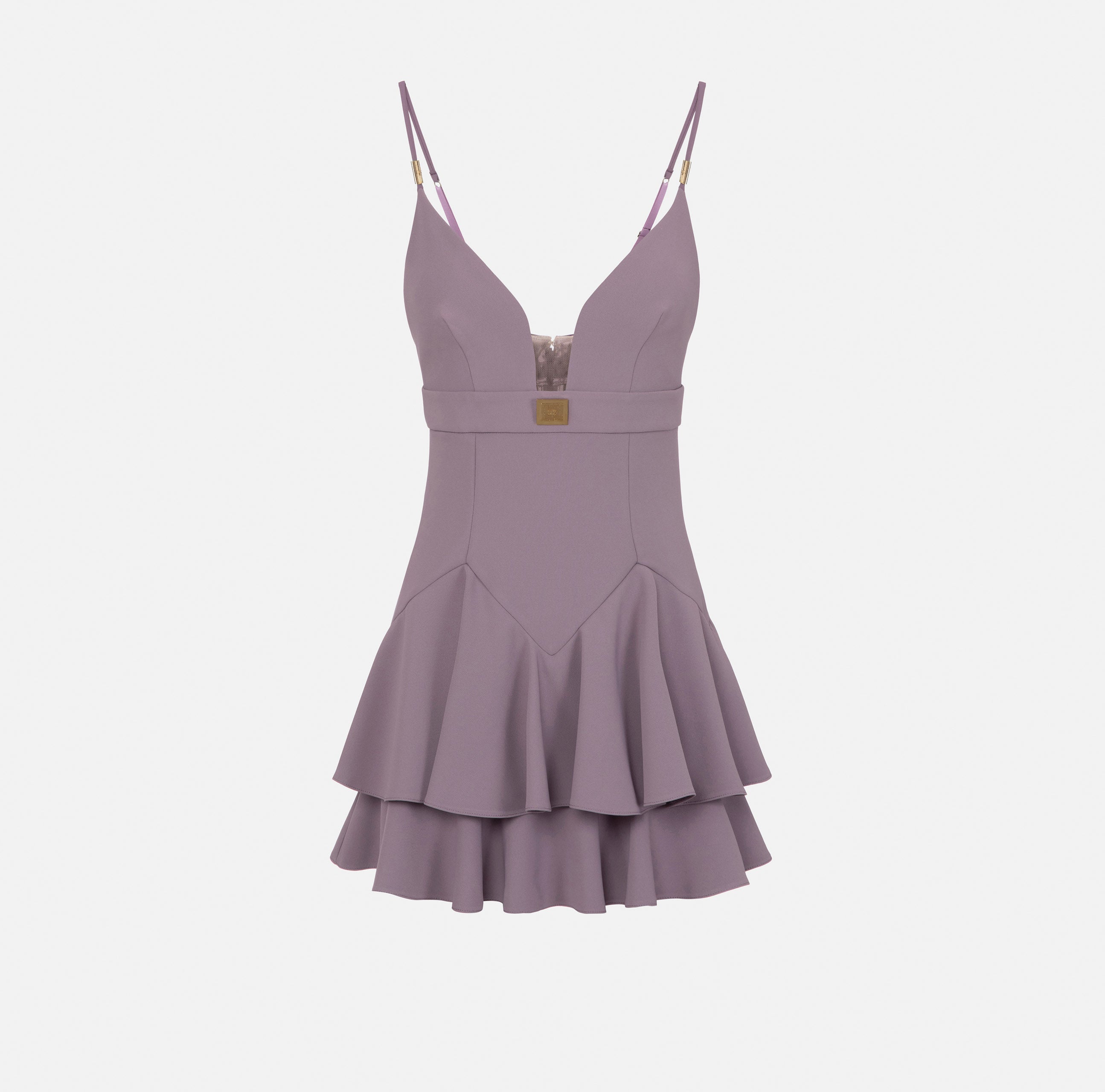 Elisabetta Franchi Women's Dress AB41036E2 Candy violet