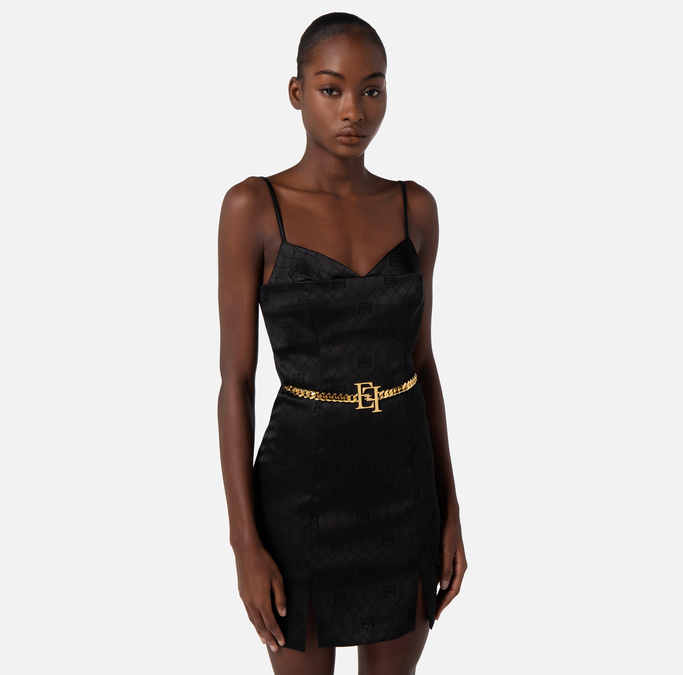 Elisabetta Franchi Women's Dress AB43437E2 Black