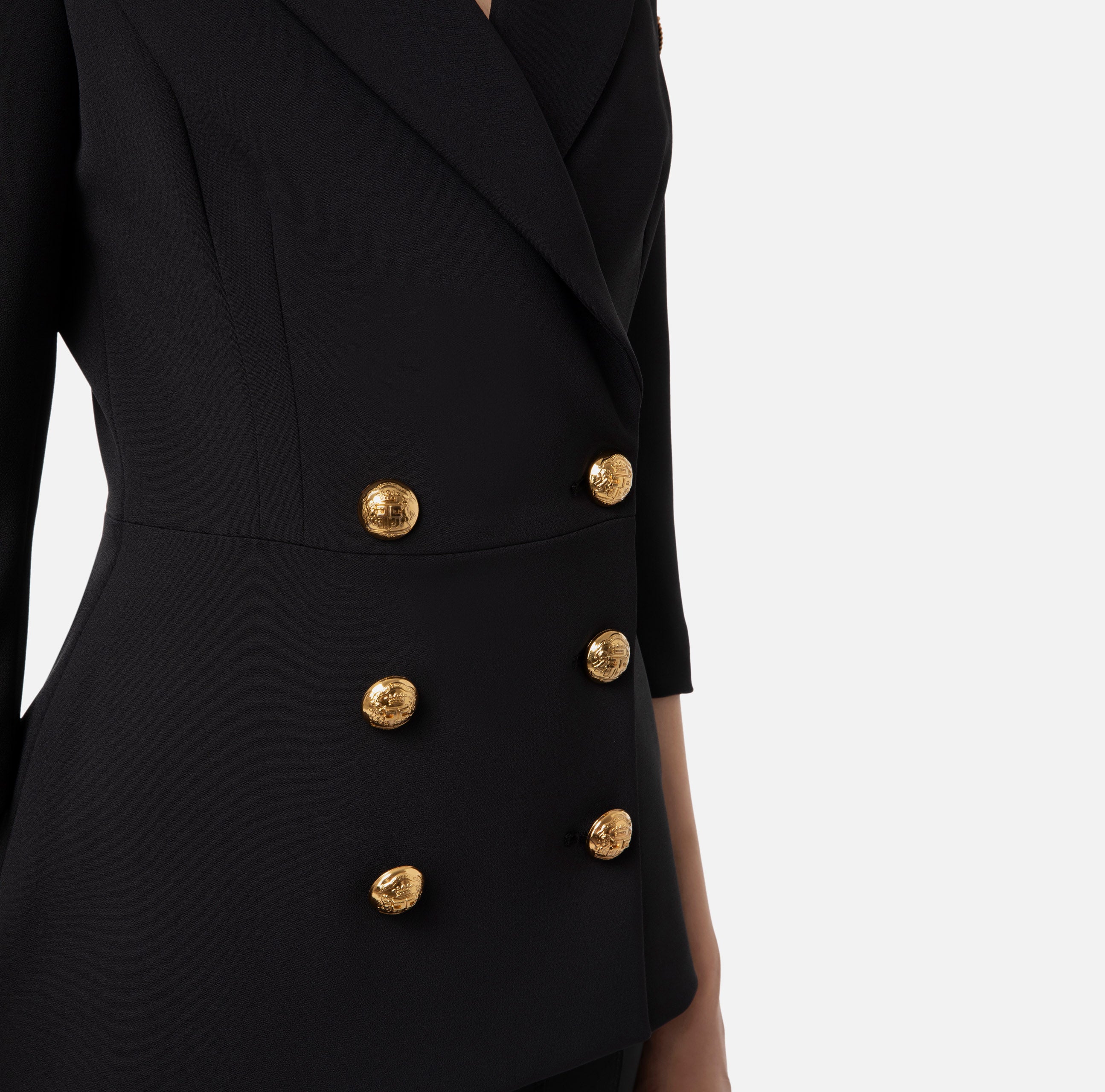 Elisabetta Franchi Women's Jacket GI09537E2 Black