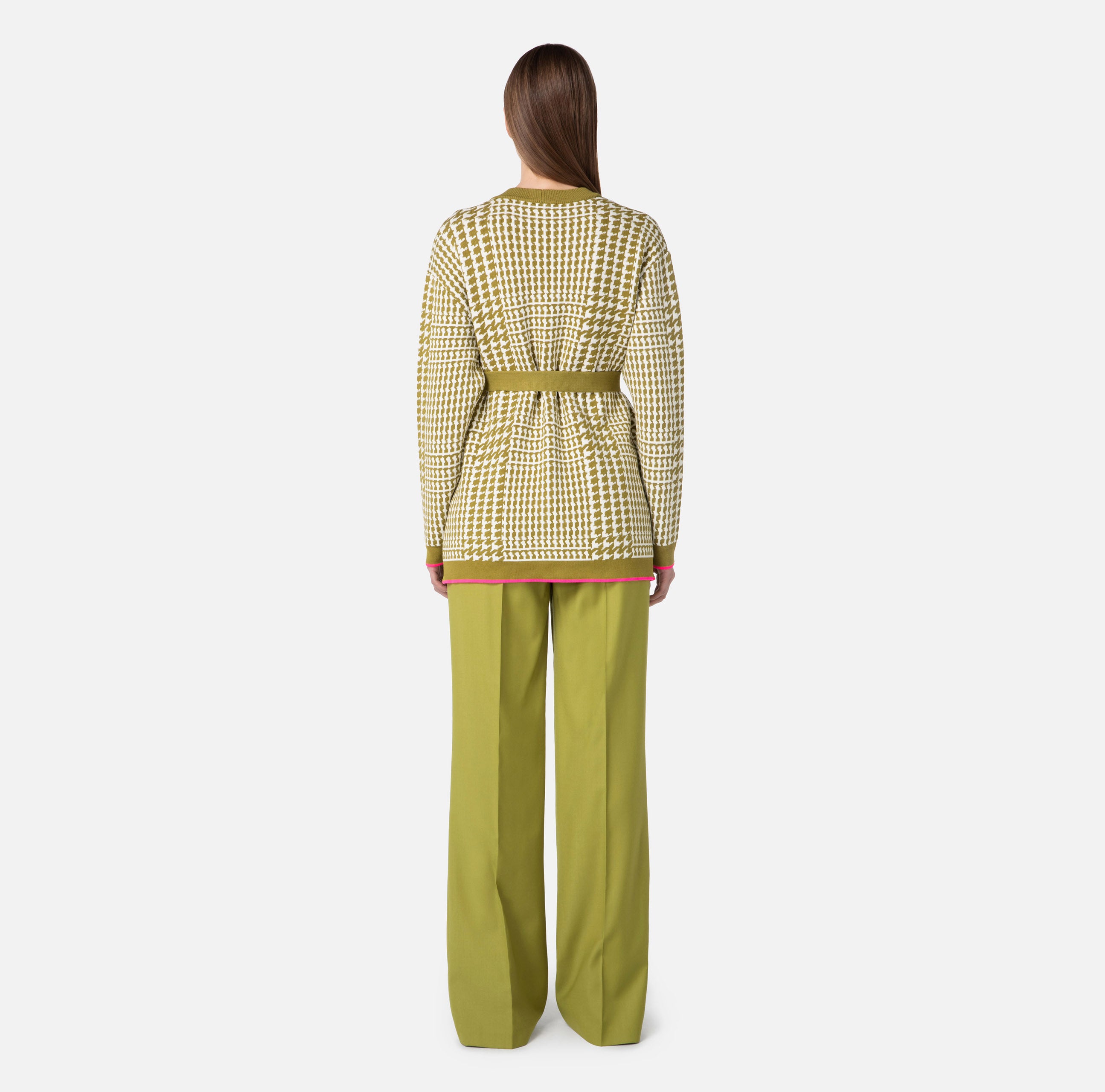 Elisabetta Franchi Women's Sweater MK79Z37E2 Butter olive