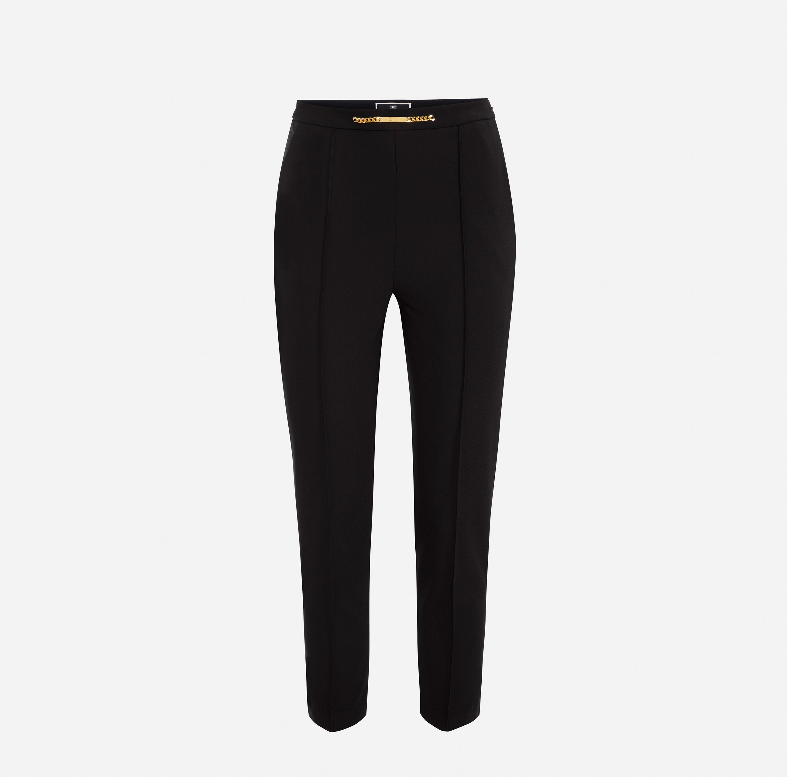 Elisabetta Franchi Women's Trousers PA01136E2 Black