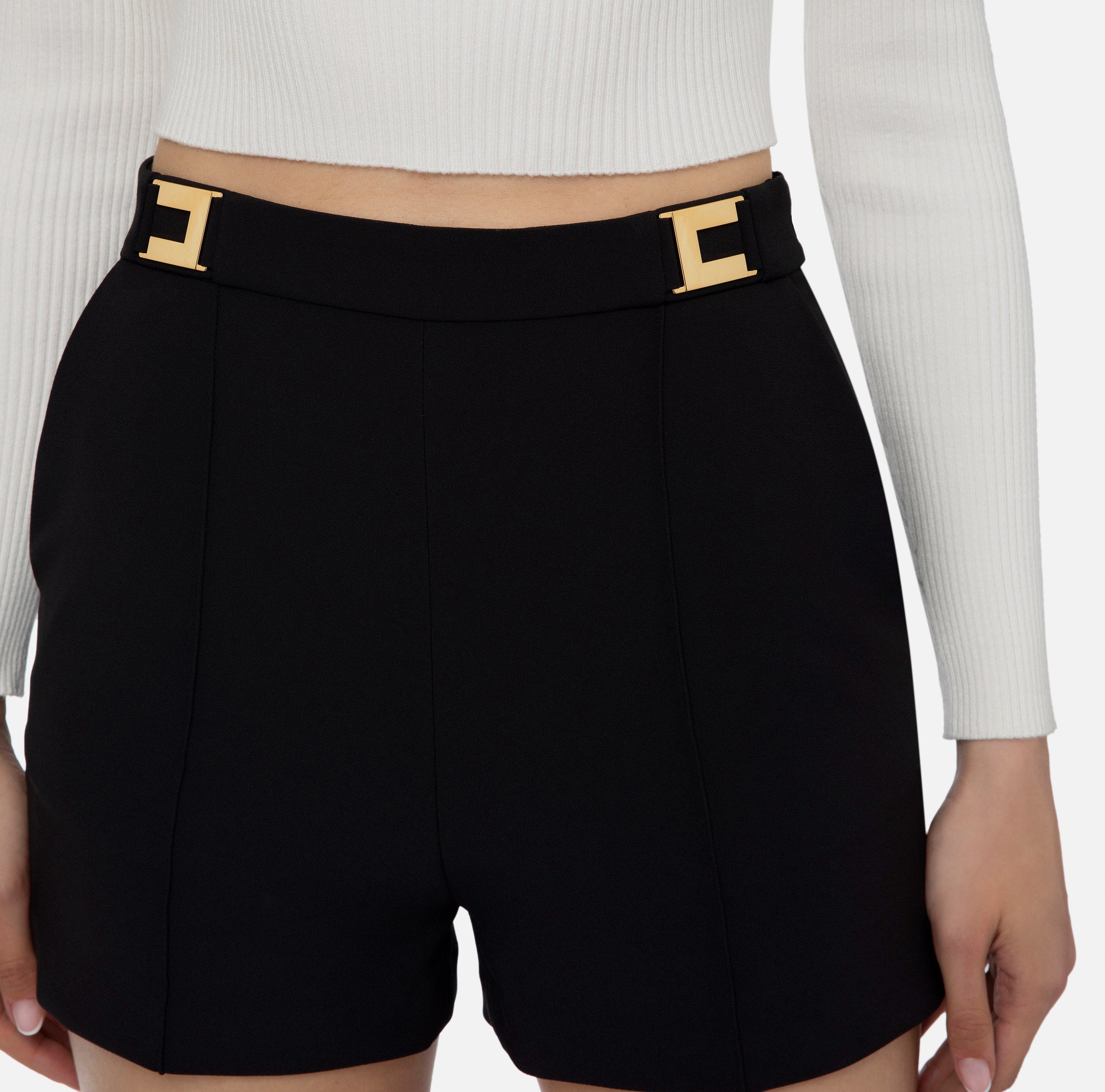 Elisabetta Franchi Women's Shorts SH00236E2 Black