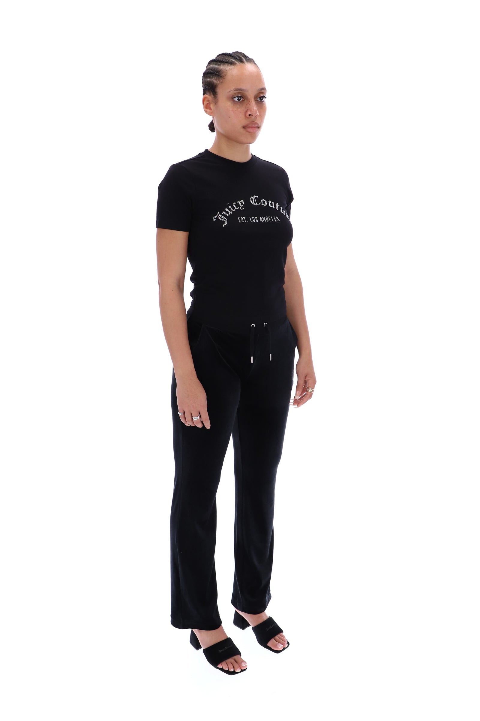 Juicy Couture Pantaloni Donna VEJB70016 BLACK
