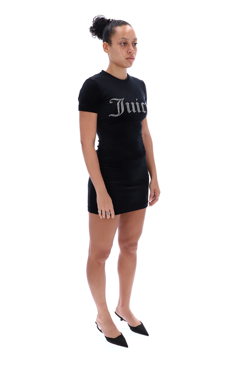 Juicy Couture T-shirt Donna VIJH70195 BLACK