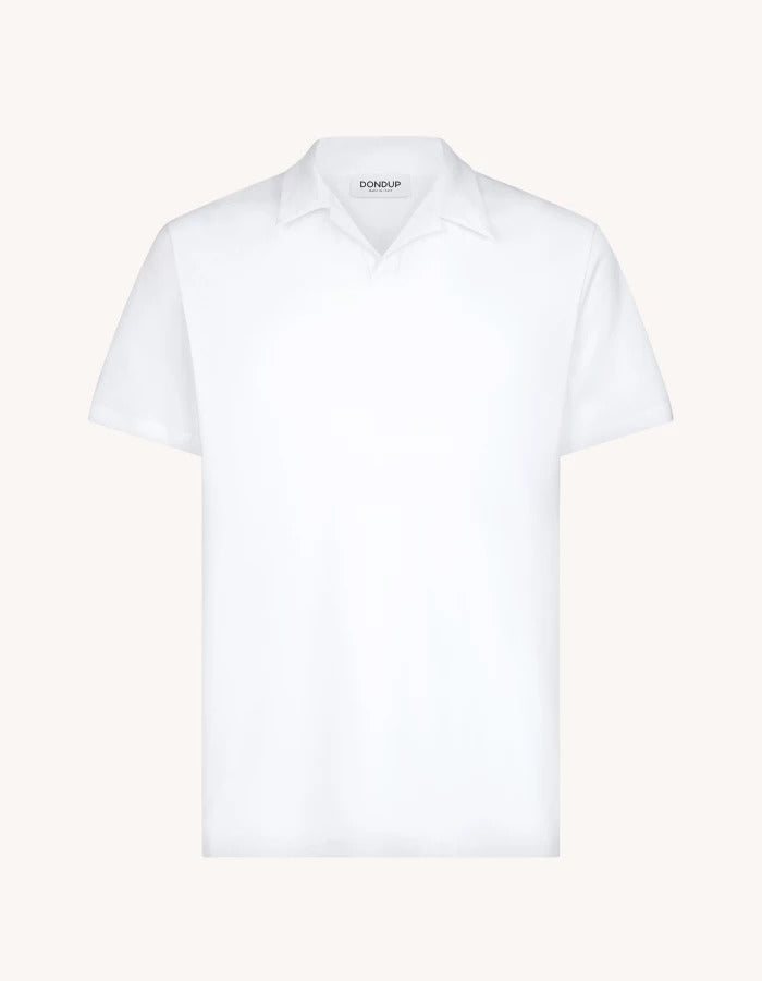 Dondup Polo Uomo Basic-Bianco