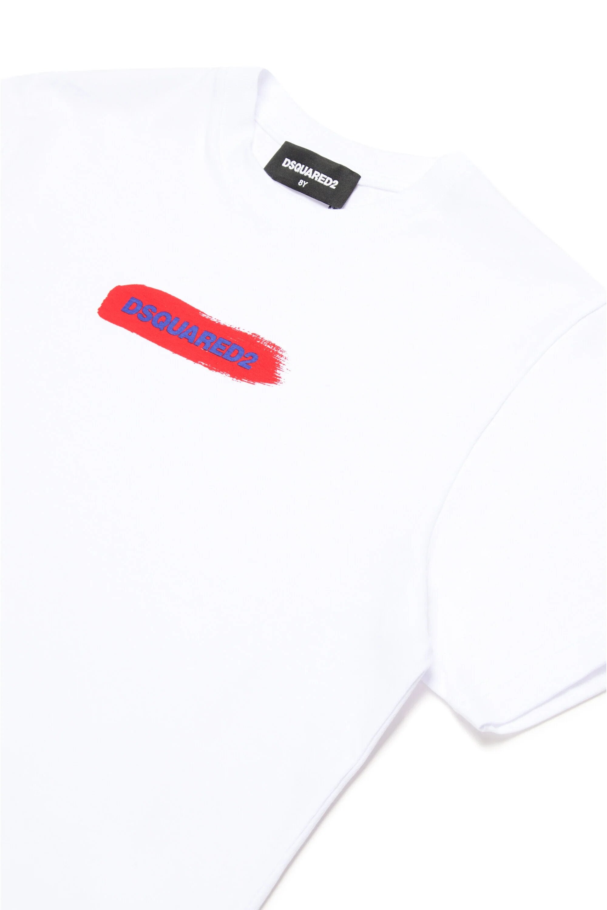 DSQUARED2-T-Shirt Unisex Bambino Relax Logo-Bianco
