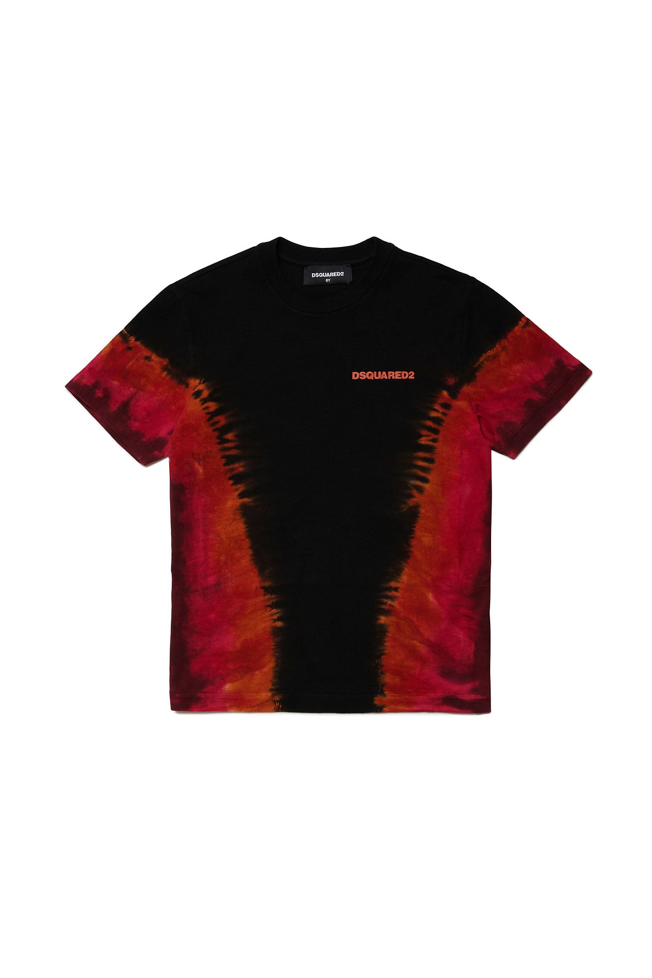DSQUARED2-T-Shirt Unisex Bambino Relax-Nero Multicolor