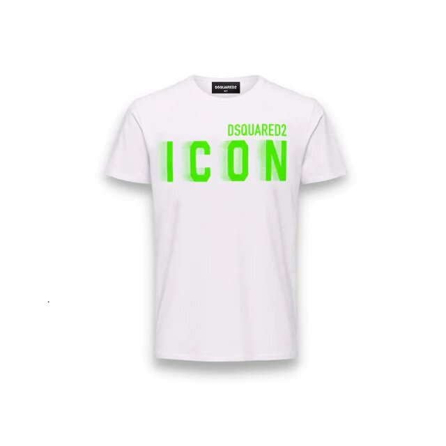 DSQUARED2-T-shirt Unisex Bambino Icon-Bianco
