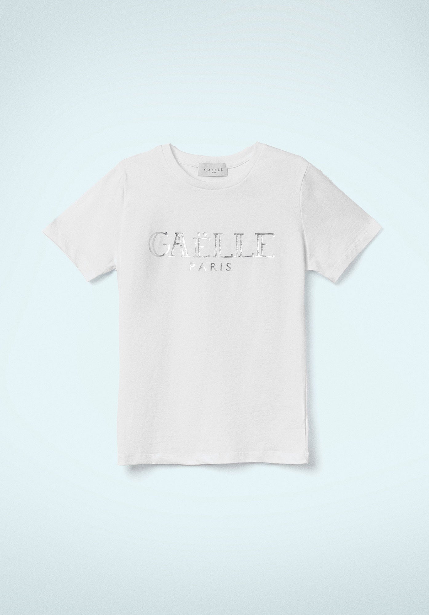 Gaelle Paris T-Shirt Donna Logo-Bianco