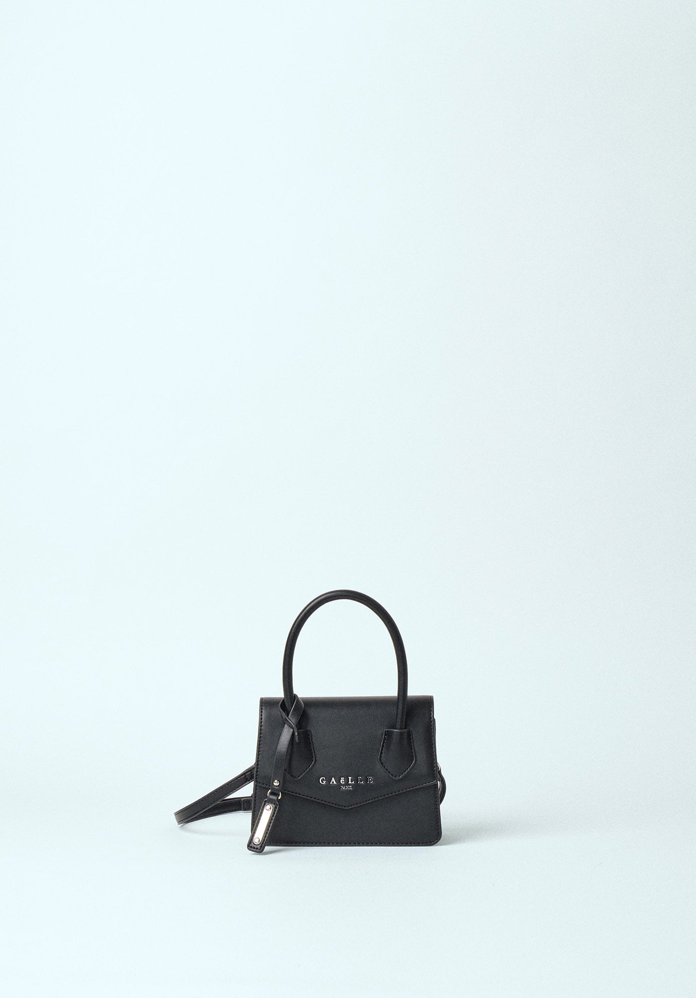 Gaelle Paris Mini Hand Bag-Nero