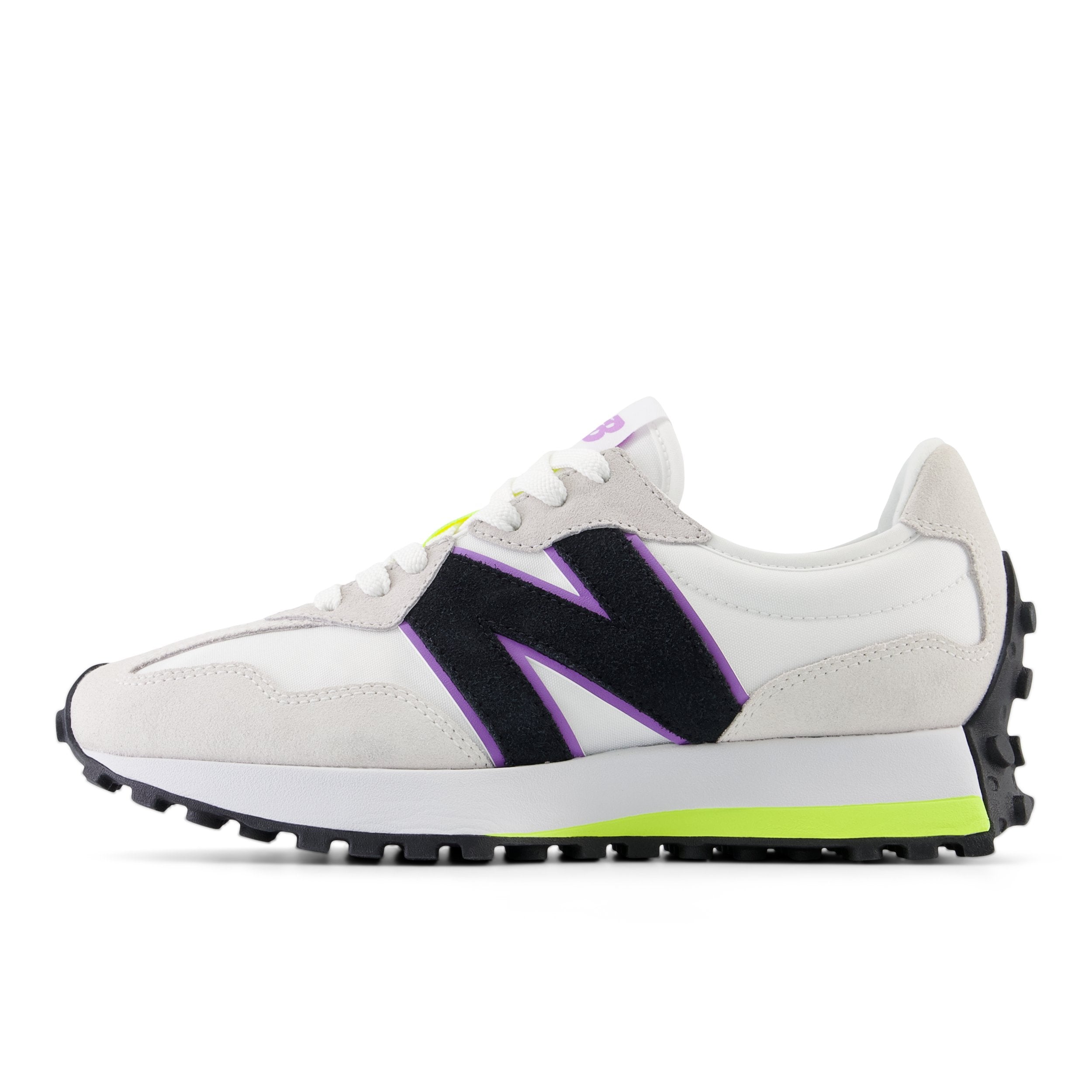 NEW BALANCE-Sneakers Donna 327-White/Yellow/Pink