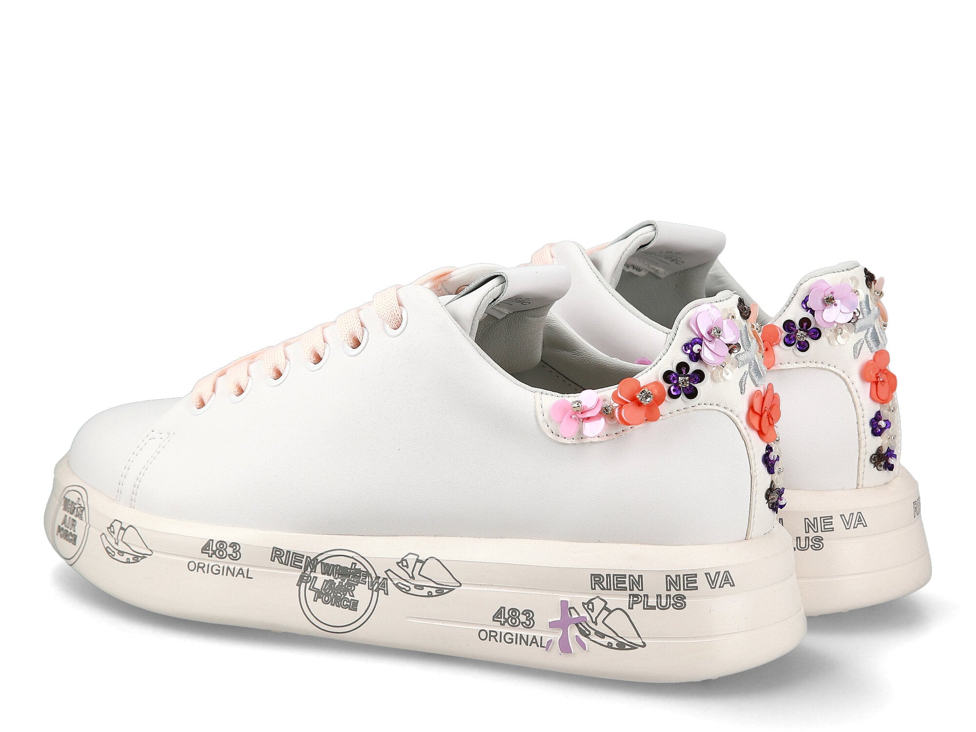 Premiata Sneakers Donna Belle 6909-Bianco