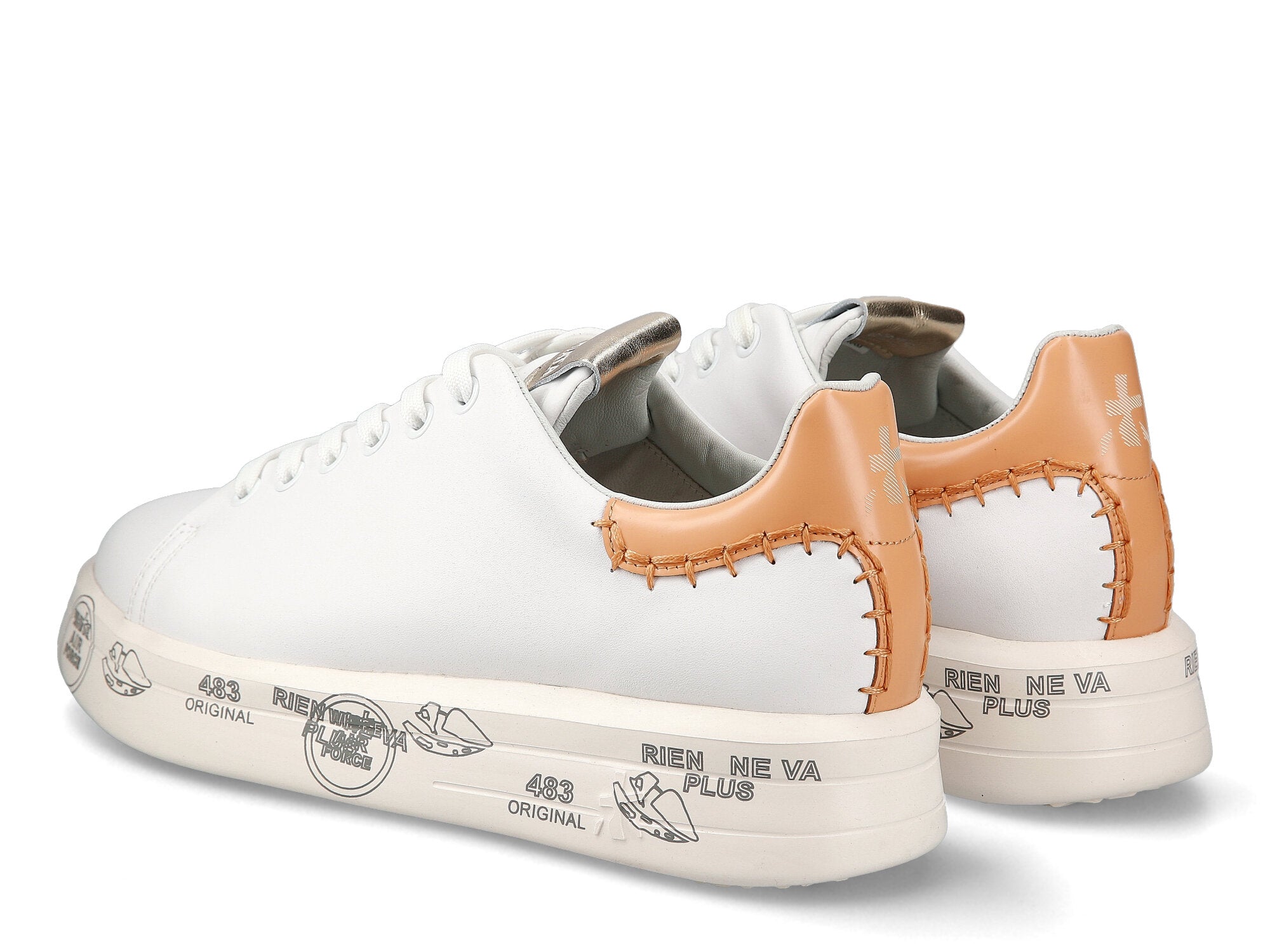 Premiata Sneakers Donna Belle 6711-Bianco