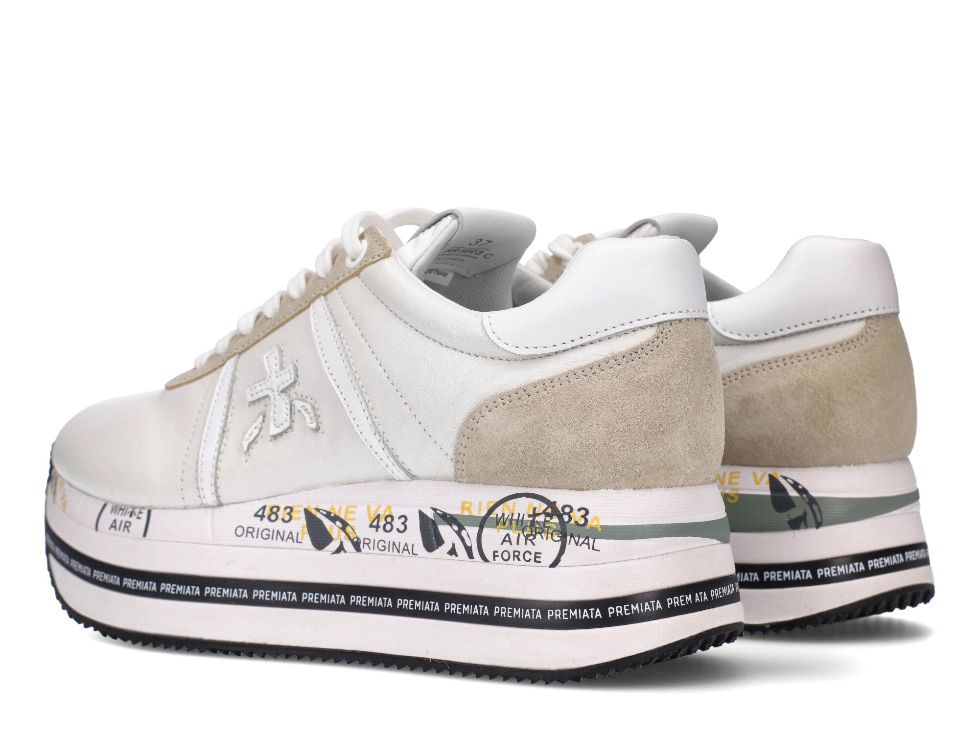 Premiata Sneakers Donna Beth 5603-Bianco