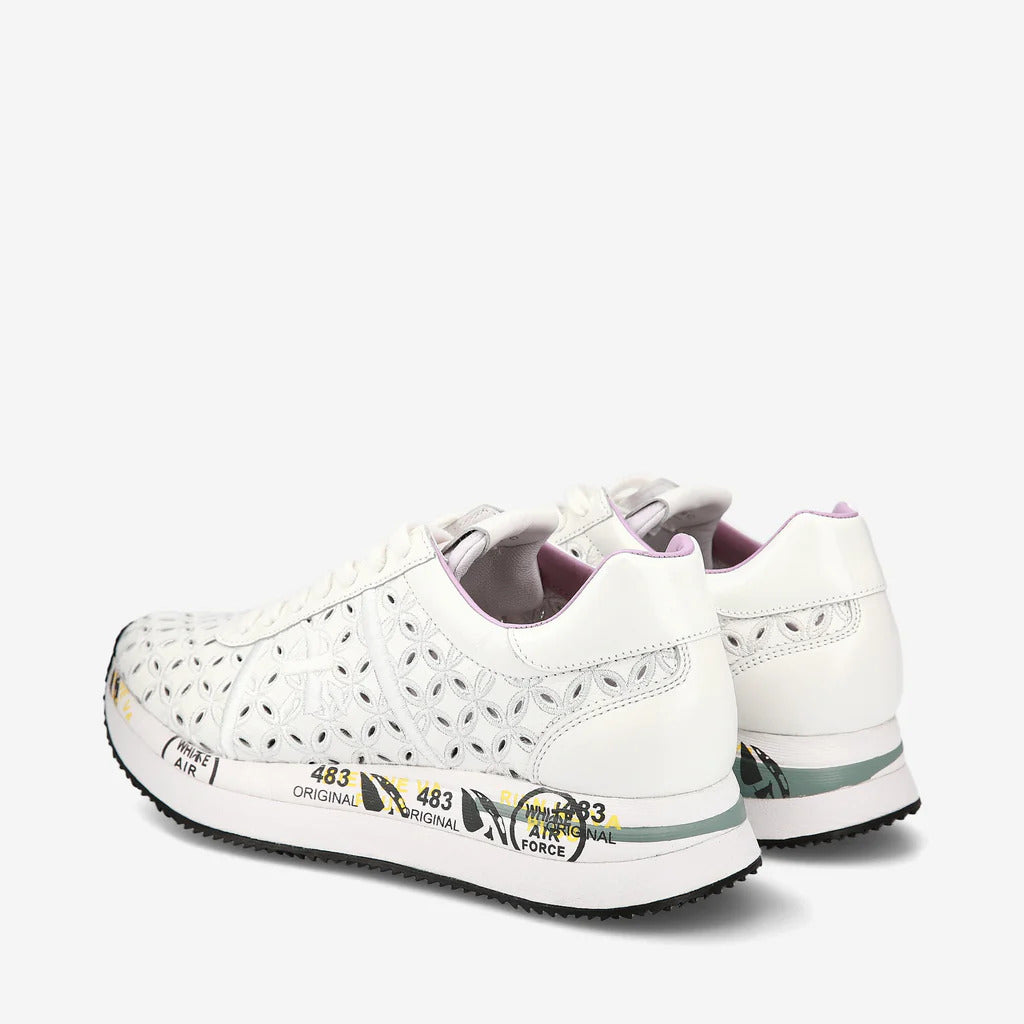 Premiata Sneakers Donna Conny 6749-Bianco