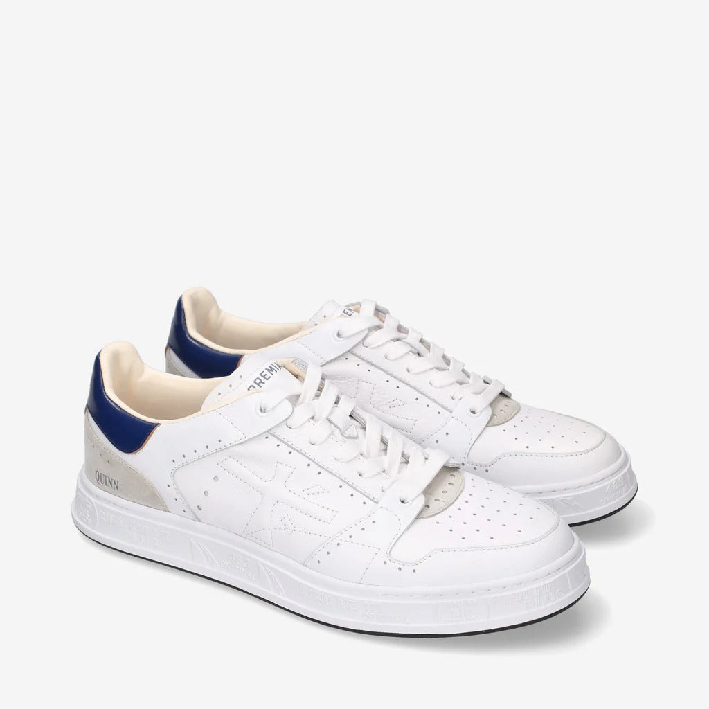 Premiata Sneakers Uomo Quinn 6300-Bianco Blu
