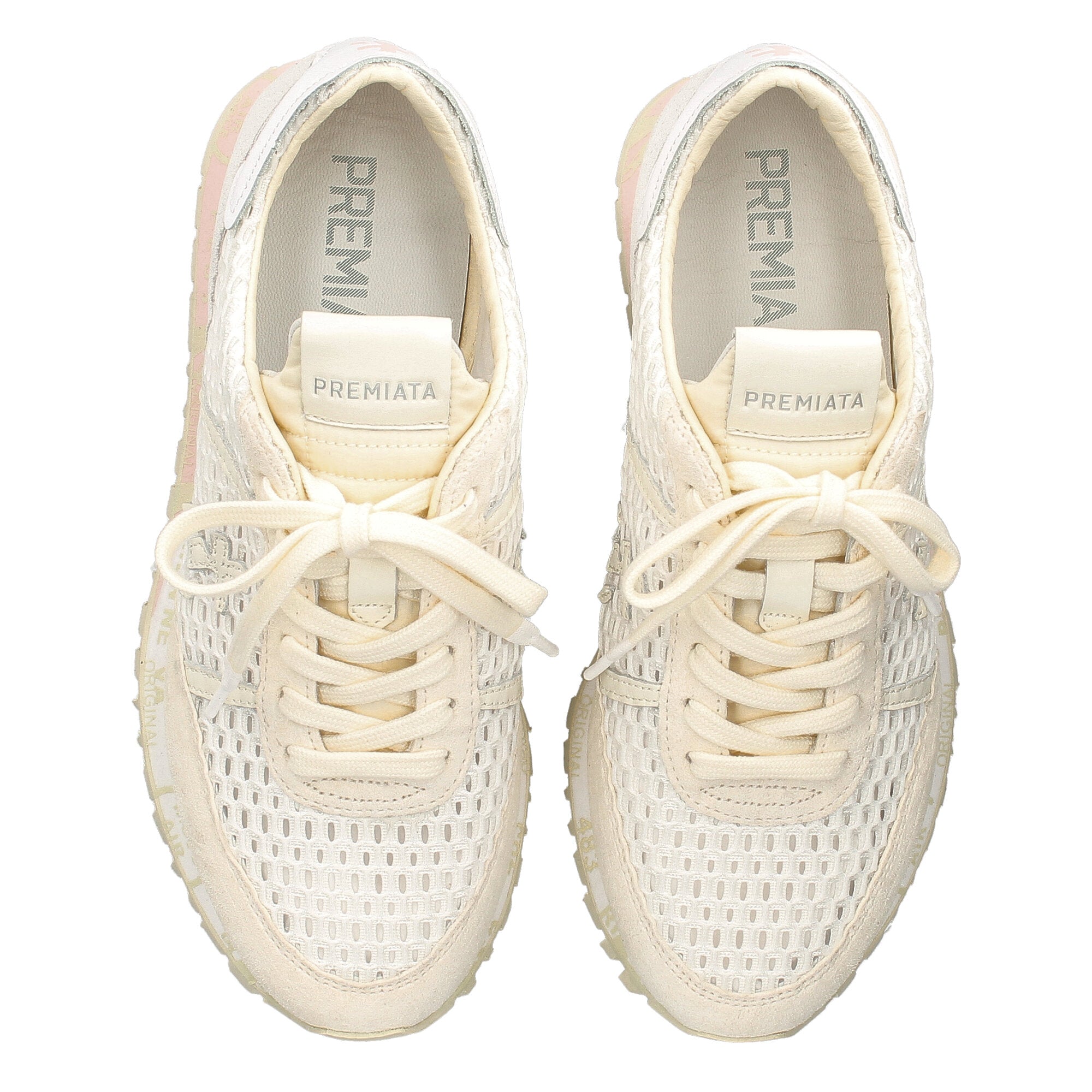 Premiata Sneakers Donna Seand 6754-Bianco Crema